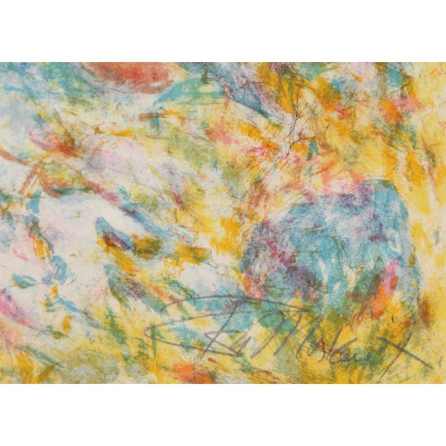 Harp Player Beneath The Tree Ira Moskowitz Year: 1972 Size: 30 in. x 21 in. Lithograph, signed and numbered in pencil 100