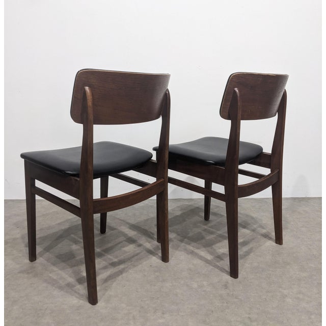Mid-Century Skaï Office or Lounge Chairs, 1960s, Set of 2 For Sale - Image 6 of 7