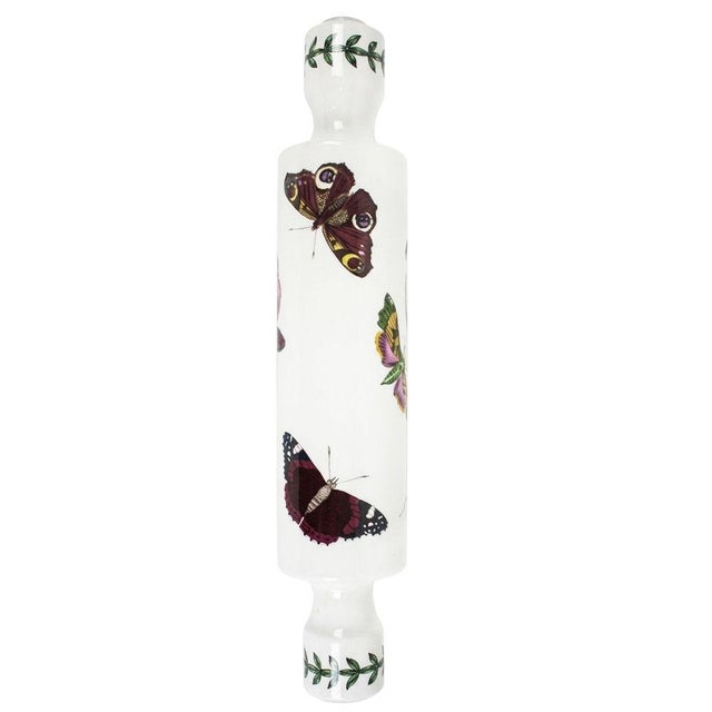 Add a classic touch of English countryside charm to your kitchen with this vintage ceramic rolling pin from the iconic...