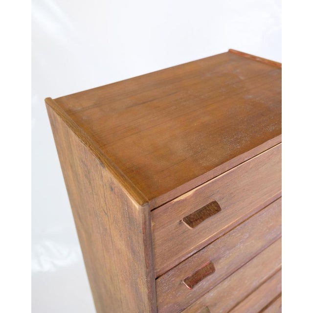 1960s Commode in Teak with Oak Legs by Poul M. Volther for FDB, 1960s For Sale - Image 5 of 9