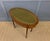 Edwardian Oval Mahogany Writing Table, 1900s For Sale - Image 10 of 14