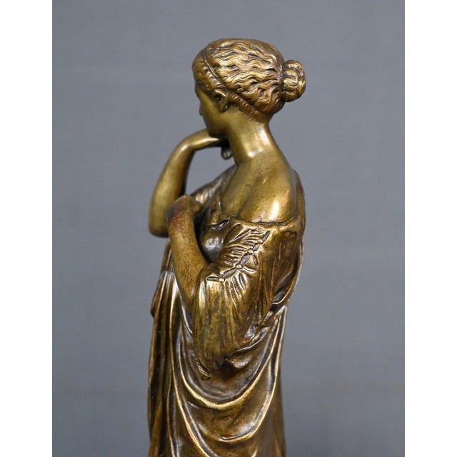 Raingo Frères after Praxiteles, Diana of Gabii, Late 19th Century, Bronze For Sale - Image 18 of 18