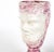 19th Century Antique 19th Century English Staffordshire Pink Luster Satyr Head Mug With Frog Inside For Sale - Image 5 of 12