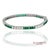 Platinum 950 Natural Diamond and Emerald Tennis Bracelet Metal Type: 950 Platinum Total Item Weight: 20.1 Grams Length:...