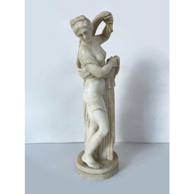 Sculpture of Venus Callipygia, Late 19th Century, Alabaster For Sale - Image 3 of 9