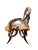 Rustic Cattle Horn Cowhide Chair For Sale - Image 3 of 4