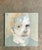 Vintage Abstract Expressionist Portrait Oil on Canvas For Sale - Image 4 of 12