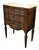 Provincial Carved Louis XVI Style Small Commode For Sale