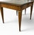 Baker Furniture Company 1970s Baker Furniture Satinwood & Brass Neoclassical End Tables With Glass Tops, Pair For Sale - Image 4 of 12