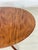 Mahogany Dining Table with Brass Legs For Sale - Image 5 of 12