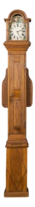 Baroque Oak Grandfather Clock