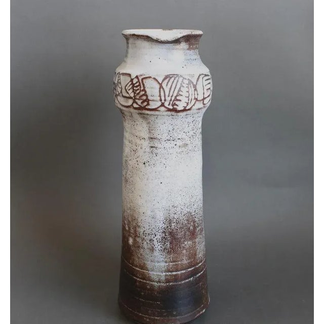 Large Vintage French Decorative Vase by Michel and Nicole Anasse, 1960s For Sale - Image 7 of 18