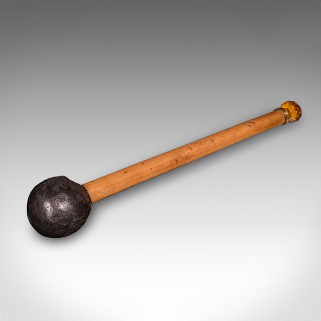 Antique Tea Ceremony Gong, Oriental, Carved Stand, Brass Bell, Edwardian, c.1910 For Sale - Image 12 of 12