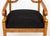 Late 20th Century Henredon Furniture Neoclassical Style Burl Maple Armchair For Sale - Image 5 of 9