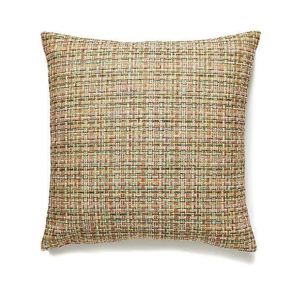 Traditional The House of Scalamandré Faye Pillow, Olive Coral For Sale - Image 3 of 3