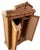 Antique Miniature Birdseye Maple/*Pine Chinoiserie Wooden Armoire For Sale - Image 15 of 18