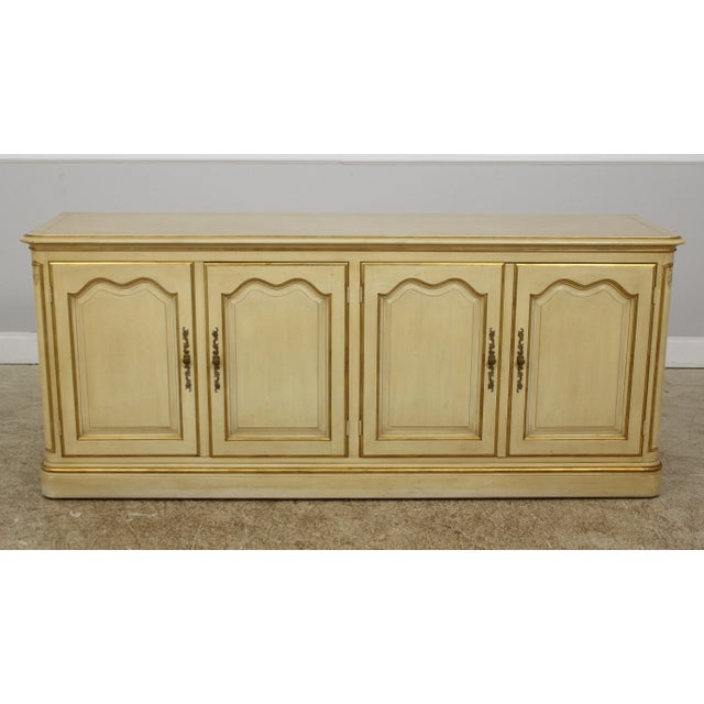 Kindel French Style Painted Finish Buffet Sideboard For Sale - Image 13 of 13