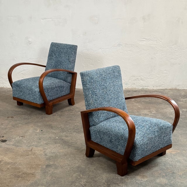 Mid-Century Modern Lounge Chairs by Debreceni Hajlított Bútorgyár, 1960s, Set of 2 For Sale - Image 14 of 14