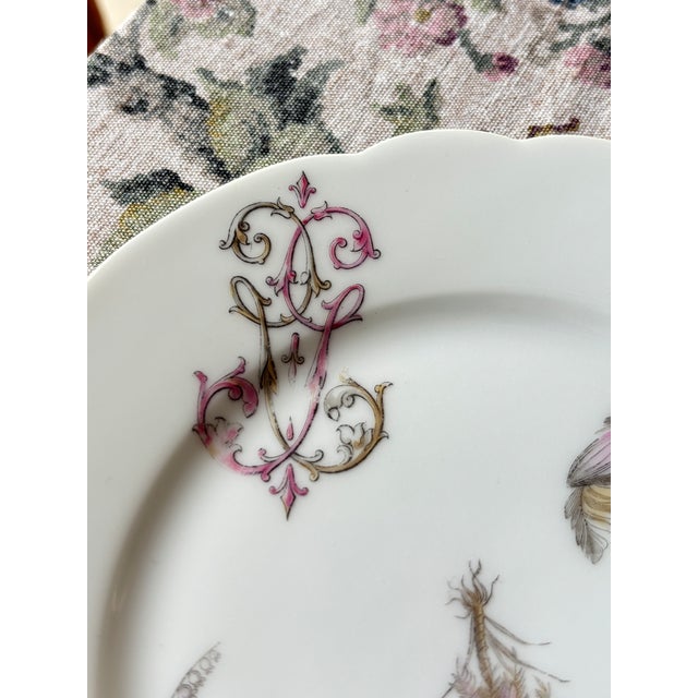 French Plates from Ernie Fils & Patoueille, Set of 5 For Sale - Image 16 of 18