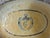 Ceramic Antique Porcelain Dish With "C" Initial Gold Accents 8" For Sale - Image 7 of 10