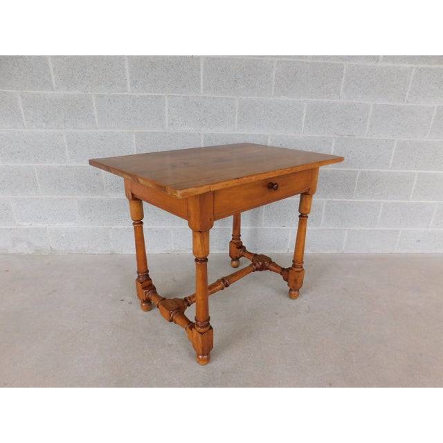 Brown Wallace Nutting Tavern Table #660 For Sale - Image 8 of 12