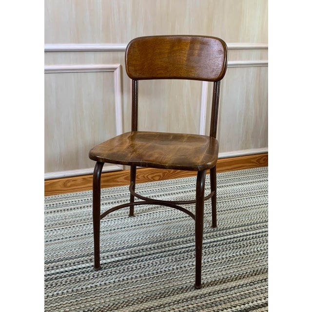 1940s Vintage Heywood Wakefield Chair For Sale - Image 13 of 13