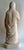 20th Century Italian "Saint" Sculpture in Carrara Marble Height: 53 cm Perfect original condition