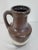 1950s Mid-Century Modern Scheurick Keramik with Germany Brown Ceramic Handled Pitcher Jug For Sale - Image 5 of 10
