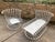 Metal Mid 20th Century Woodard Patio Chaise and Lounge Chair, Attributed to Herbert Saiger - Set of 2 For Sale - Image 7 of 12