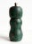 A striking modern artisanal pepper mill crafted from dyed laminated birch with a sculptural turned form and bold...
