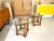 Exceptionally well styled Mid-Century Modern side tables. These bentwood side tables are sold as a pair. Both are...