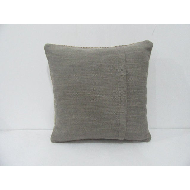 Boho Chic Faded Distressed Pillow Cover For Sale - Image 3 of 4