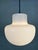 Vintage Opaline Mushroom Pendant Lamp from Peill & Putzler, 1970s For Sale - Image 4 of 9
