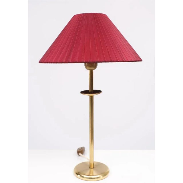 Vintage Brass Table Lamps, 1970s, Set of 2 For Sale - Image 6 of 9