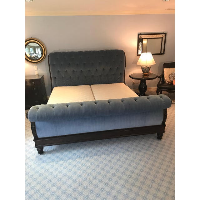 Ralph Lauren Clivedon Tufted Bed King Size With Duxiana Mattress