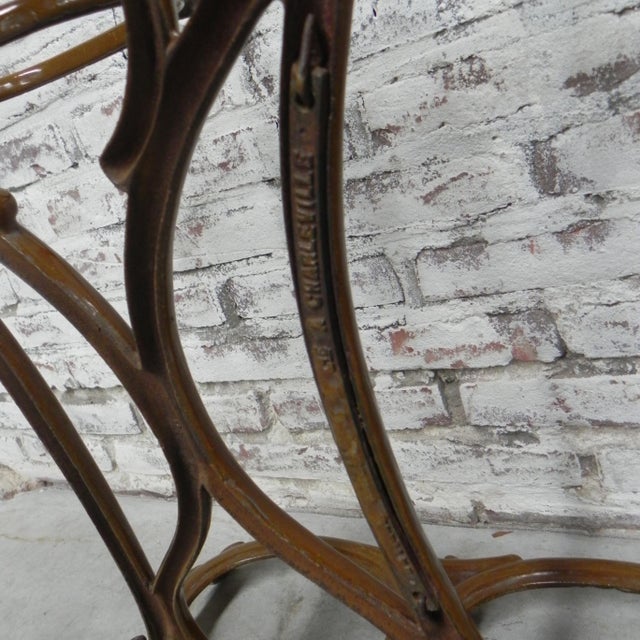 Art Nouveau Cast Iron Umbrella Stand from Fonderie Corneau Alfred, 1890s For Sale - Image 17 of 18