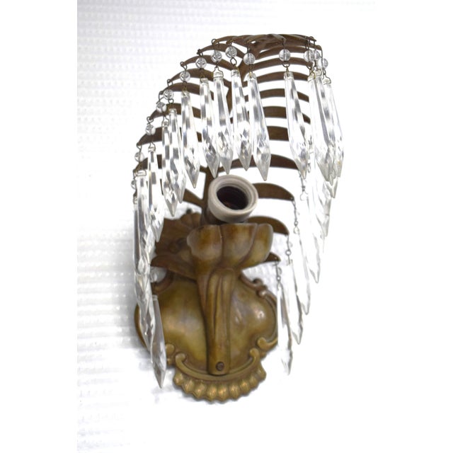 Antique Wall Lamps by Josef Hoffmann for Bakalowits, 1890s, Set of 2 For Sale - Image 9 of 11