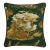 Dog and Duck Pillow Cover in Green, 20x20 Pillow For Sale