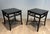 1970s 1970s Black Lacquered Faux-Bamboo Side Tables by Gasparucci - a Pair For Sale - Image 5 of 12