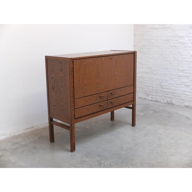 Team Program 500 Double Bar Cabinet in Wengé from N-Line, 1966 For Sale - Image 4 of 18