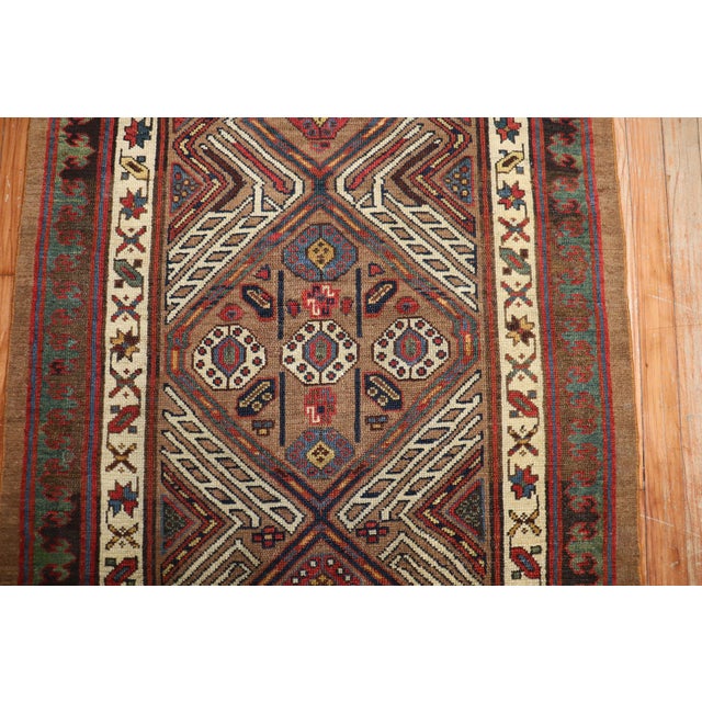 An early 20th century tribal highly decorative Persian Serab runner. Great quality and great condition. Measures: 2'11" x...
