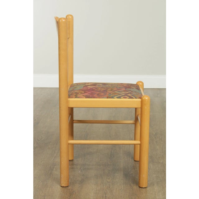 Wood Mid Century Modern Blonde Beechwood Dining Chairs - Set of 4 For Sale - Image 7 of 13