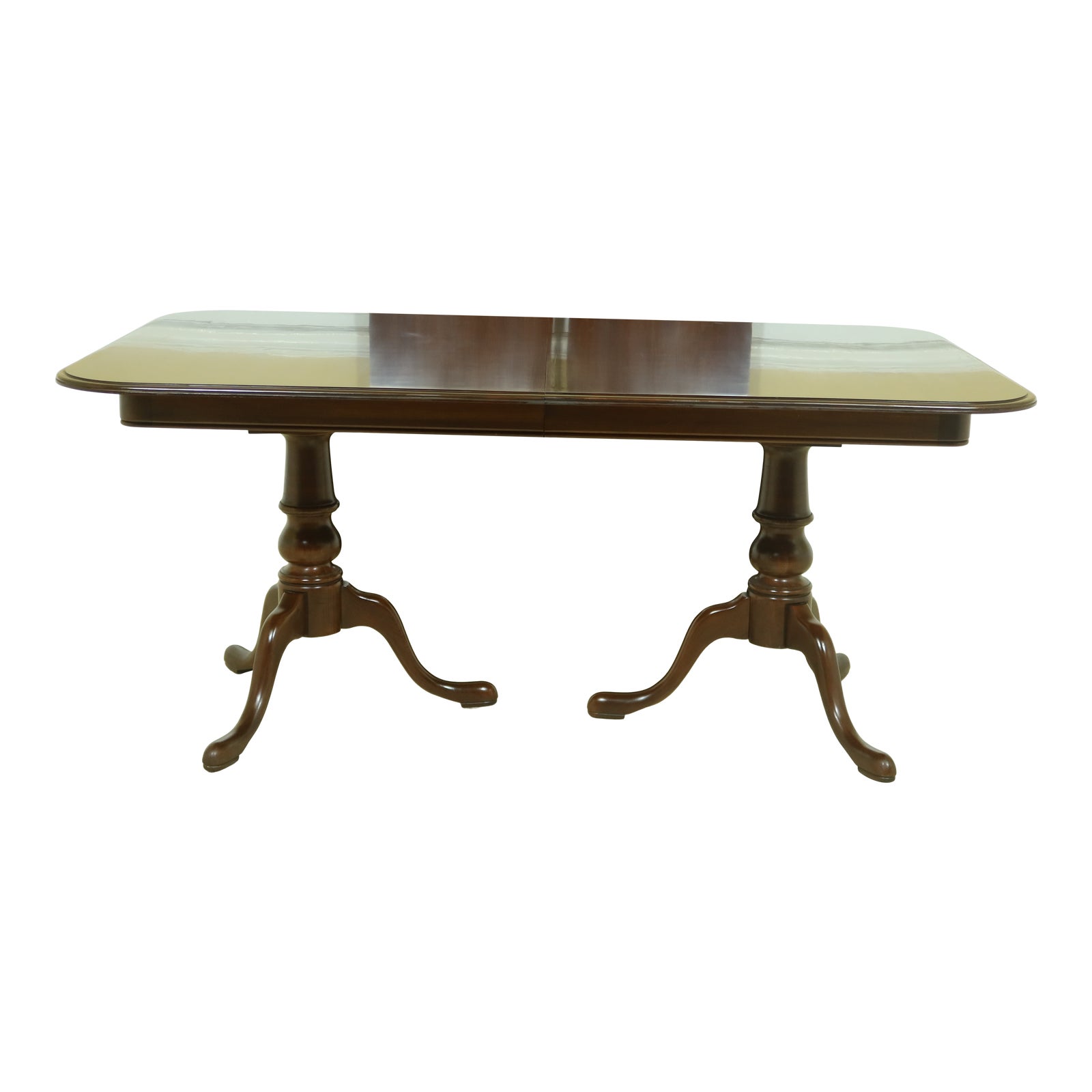 Ethan Allen Georgian Court Cherry Dining Room Table Chairish