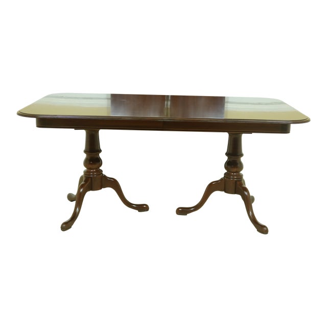 Ethan Allen Court Cherry Dining Room Table Chairish