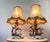 Italian Porcelain Dresden Style Romantic Figural Table Lamps by Capodimonte, 1930s, Set of 2 For Sale - Image 6 of 18