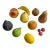 Vintage Hand-Painted Stone Fruit Collection, 10 Pieces For Sale