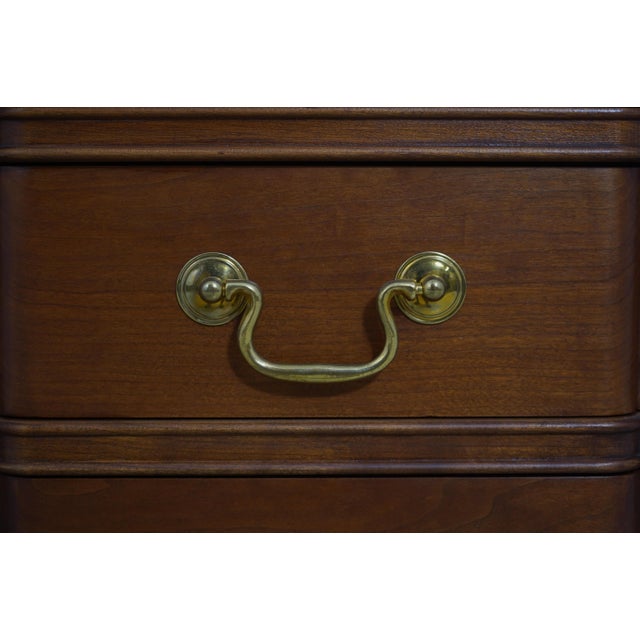 Goddard Townsend Cherry Blockfront Bachelor Chest For Sale - Image 15 of 17
