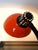 Orange Desk Lamp from Aluminor, 1970s For Sale - Image 3 of 6