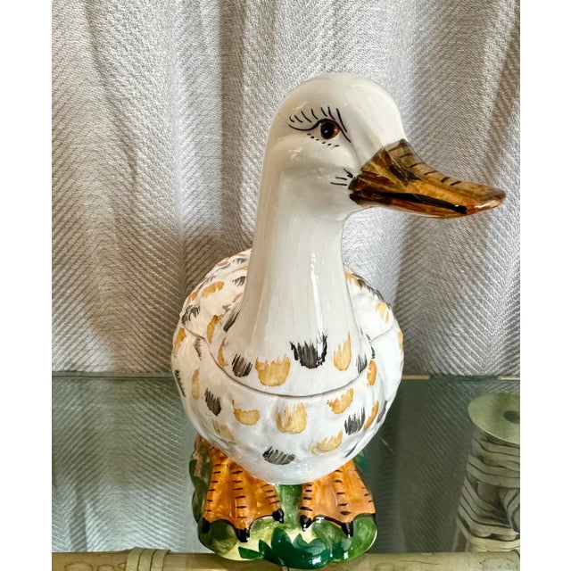 Italian Italian Duck Shaped Saucer For Sale - Image 3 of 6