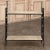 Traditional Mid-Century Wrought Iron & Oak Plank Open Bookshelf For Sale - Image 3 of 13